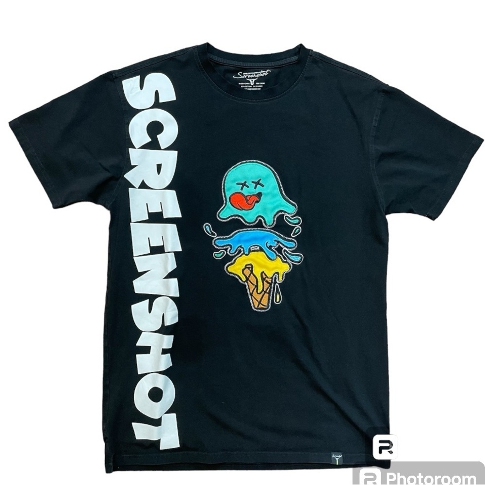Cartoon Ice Cream Cone Tee by Screenshot